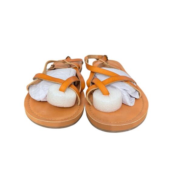 NWT! Nitti Women's Gladiator Fisherman Sandals in Light Brown - Size 9 - Picture 5 of 9